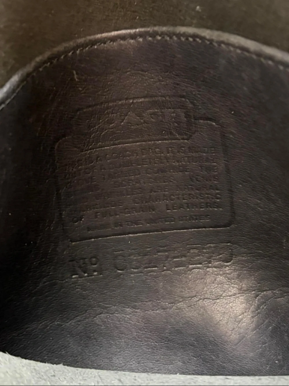 Vintage Coach Willis Bag Black Leather Turnlock Crossbody Bag with Top Handle - Picture 6 of 8
